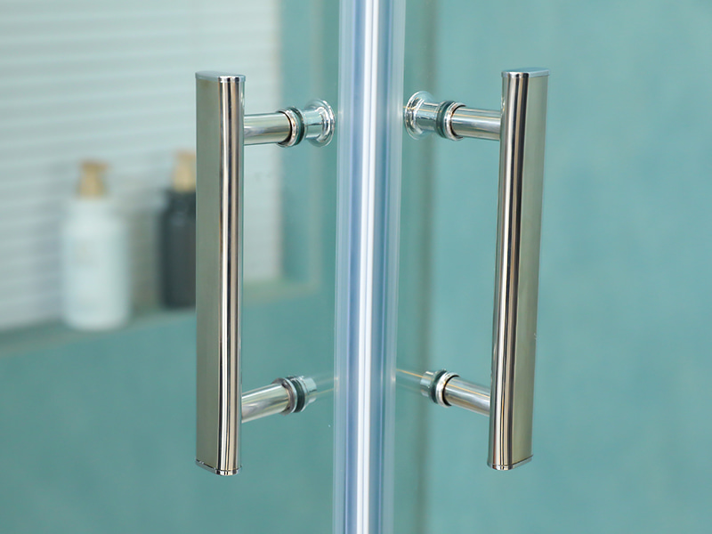 Cabine de Dus LA Inalta Cu Maner Dublu Orificii, Cu Tava Cabine de Dus LA Inalta Cu Maner Dublu Orificii, Cu Tava