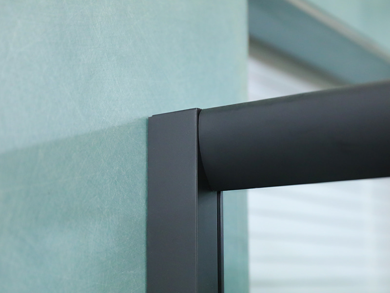 Cabină de duș glisantă dublă pentru baie din sticlă securizată în formă de arc SE Cabină de duș glisantă dublă pentru baie din sticlă securizată în formă de arc SE