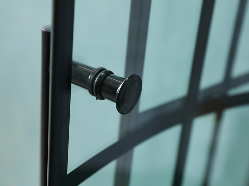 Cabină de duș glisantă dublă pentru baie din sticlă securizată în formă de arc SE Cabină de duș glisantă dublă pentru baie din sticlă securizată în formă de arc SE