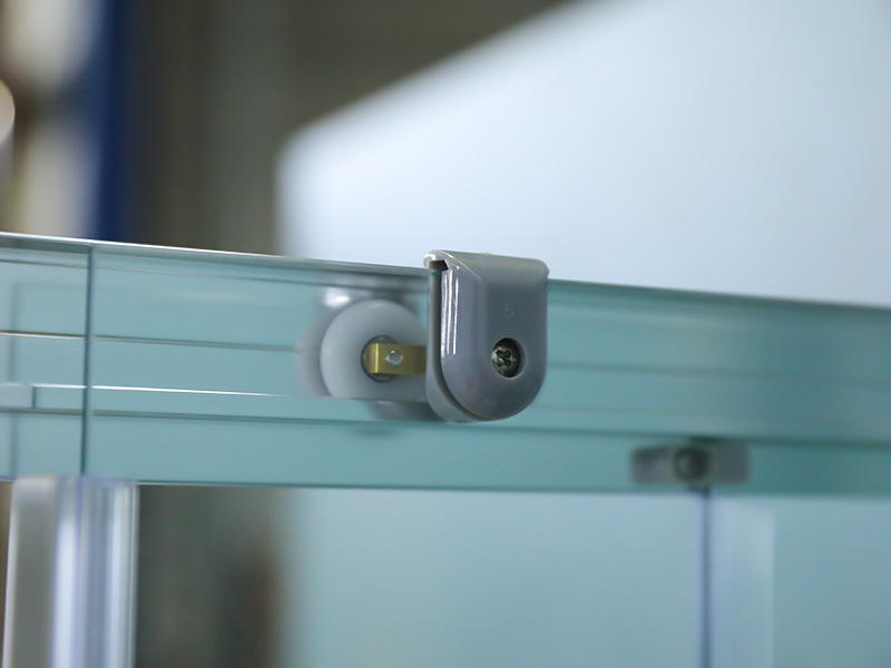 RE Cabina De Duș Glisantă Pătrată Din Sticlă Călită Cromat Din Aluminiu Cu Tavă RE Cabina De Duș Glisantă Pătrată Din Sticlă Călită Cromat Din Aluminiu Cu Tavă