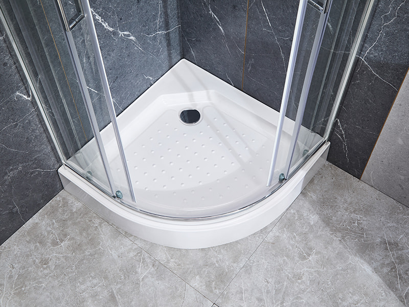 Cabine De Duș Glisantă SE Profil Aluminiu Cromat Pentru Baie Cabine De Duș Glisantă SE Profil Aluminiu Cromat Pentru Baie