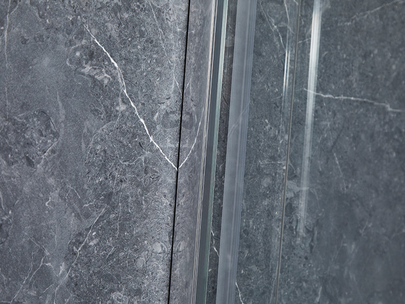 Cabine De Duș Glisantă SE Profil Aluminiu Cromat Pentru Baie Cabine De Duș Glisantă SE Profil Aluminiu Cromat Pentru Baie