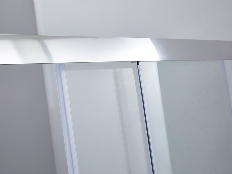 Cabină de duș glisantă baie din sticlă securizată SQ, cu tavă Cabină de duș glisantă baie din sticlă securizată SQ, cu tavă